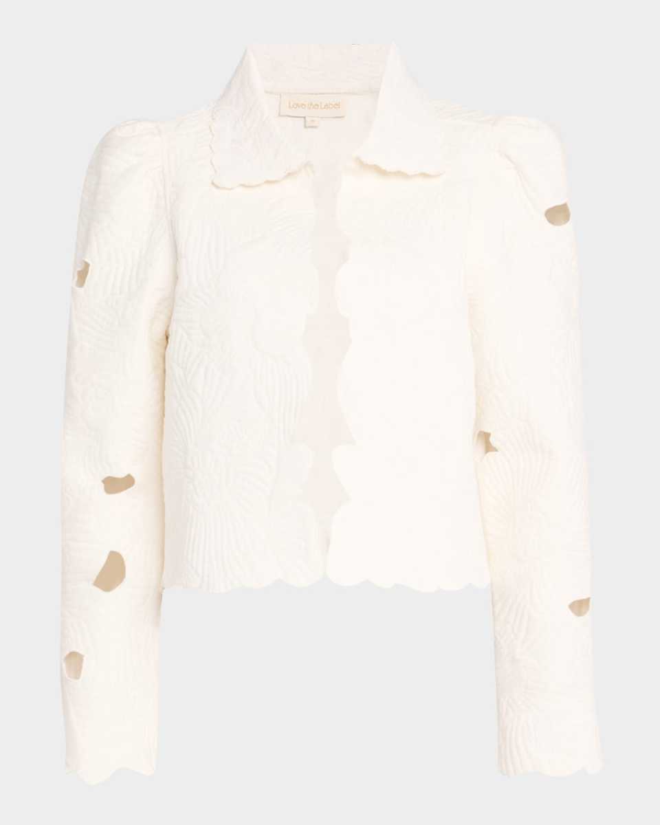 Sylvia Floral Embroidered Jacket